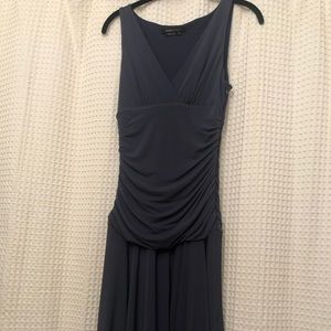 BCBG MAX AZRIA TANK DRESS RUCHED DRESS SIZE XS